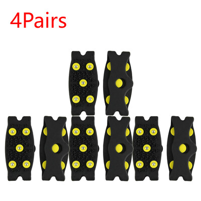 1-5 gab. 5 kniedes kāpšanas kronšteini pretslīdēšanas alpīnisma skavas Unisex zābaki sniega skavas Āra ķēdes apavu tapas