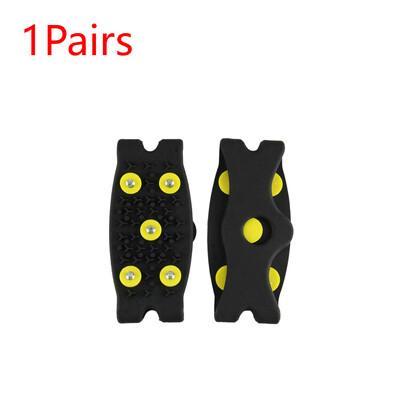 1-5 gab. 5 kniedes kāpšanas kronšteini pretslīdēšanas alpīnisma skavas Unisex zābaki sniega skavas Āra ķēdes apavu tapas