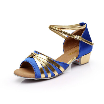 Aukštos kokybės naujų prekių didmeninė prekyba mergaitėms vaikams / vaikams / vaikams Ballroom Tango Salsa Latin šokių batai žemakulniai batai