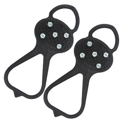 1 pora 5 smeigtukai, neslystantys ant ledo ir sniego kempingo vaikščiojimo batai Žieminiai apsauginiai batai Universalūs profesionalūs laipiojimo snapeliai