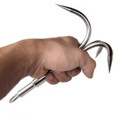 1Gb Izdzīvošanas satvērējs Tērauda āķis Kāpšanas spīles āra fiksators