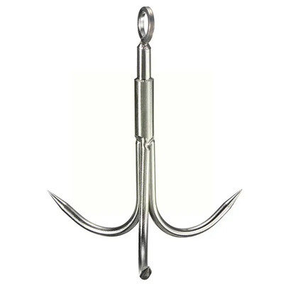 1Gb Izdzīvošanas satvērējs Tērauda āķis Kāpšanas spīles āra fiksators