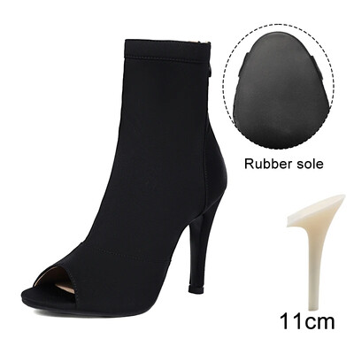 YSWEYOMIC Latinskoamerické tanečné topánky Dámske sexi jehlové topánky na tango čižmy, párty tanečné čižmy, dámske tanečné topánky, spoločenské topánky