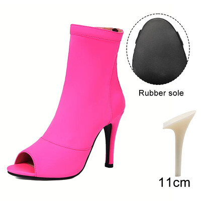 YSWEYOMIC Latinskoamerické tanečné topánky Dámske sexi jehlové topánky na tango čižmy, párty tanečné čižmy, dámske tanečné topánky, spoločenské topánky