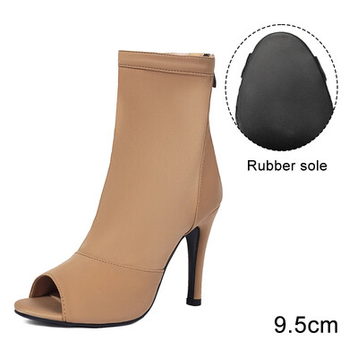 YSWEYOMIC Latinskoamerické tanečné topánky Dámske sexi jehlové topánky na tango čižmy, párty tanečné čižmy, dámske tanečné topánky, spoločenské topánky