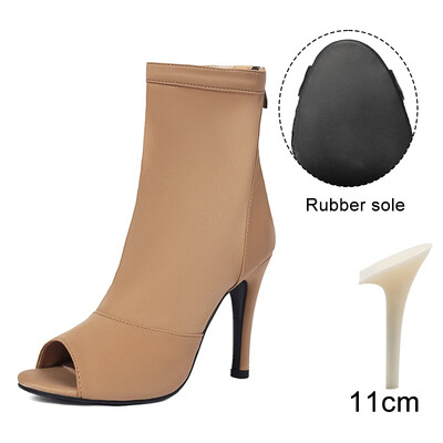 YSWEYOMIC Latinskoamerické tanečné topánky Dámske sexi jehlové topánky na tango čižmy, párty tanečné čižmy, dámske tanečné topánky, spoločenské topánky