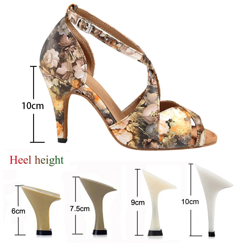 Lotynų kalbos šokių batai moteriški minkštu padu salsa tango sportbačiai Damasko violetinė chaki spalvos vasaros mergaičių aukštakulniai sandalai Pratimai