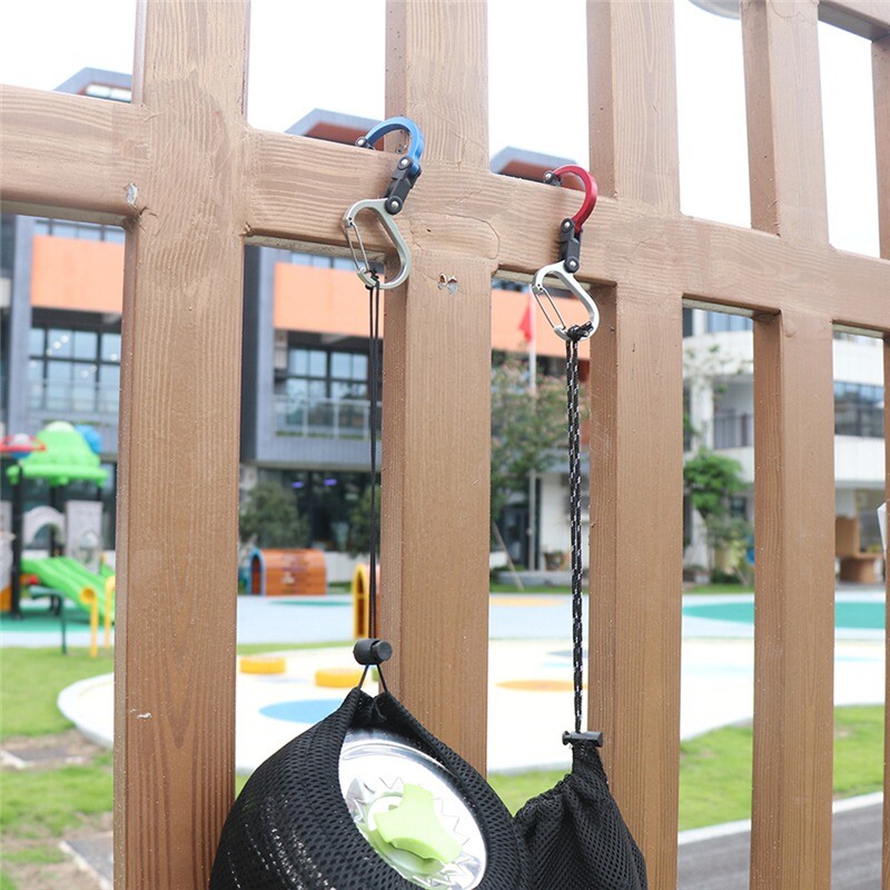 Āra karabīnes hibrīda zobratu saspraudes Rotējošais āķis Spēcīgi skavas Kempings Pārgājieni Ceļojumu mugursoma kalnos kāpšanas piederumi