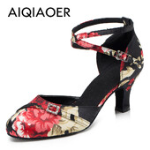 Dámske topánky na spoločenské tance, latino topánky na vysokých podpätkoch, sandále, dámske večerné topánky na podpätku, elegantné dámske topánky na podpätku, leto 2024, štandard