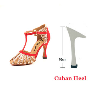 Ladingwu 2021 Nový štýl salsa tanečných topánok pre ženy a dievčatá latinskoamerické tanečné topánky, semišové trblietavé topánky s mäkkou podrážkou, spoločenské tanečné topánky, tanečné san