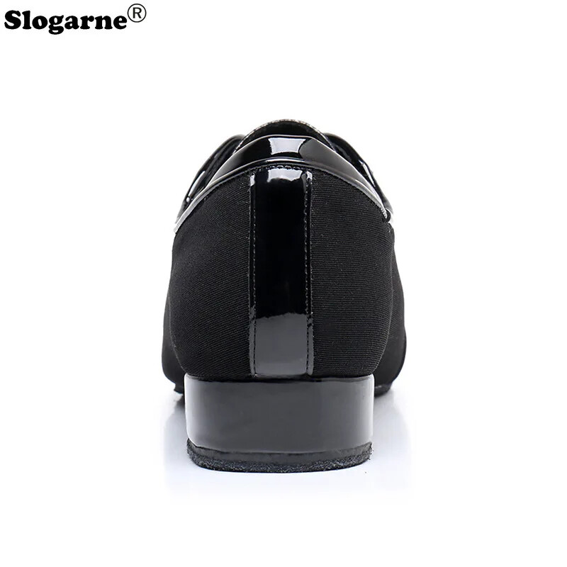 2024 Pánske nové moderné tanečné topánky s podpätkom 2,5 cm, pánske oxfordské topánky na latinoamerické topánky, priedušné, mäkké, chlapčenské spoločenské tanečné topánky