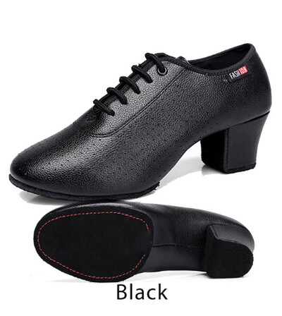 Női latin tánccipő Salsa báltermi cipő puha talpú Breath PU női gyakorló tánccipő, 5 cm-es sarkú női tánccipő