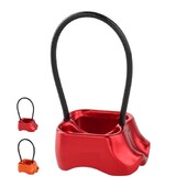 Klinšu kāpšanas ATC Descender alumīnija 25kN iekštelpu kāpšanas sienas aizsargs āra nolaišanās alpīnisma takelāžas aprīkojums