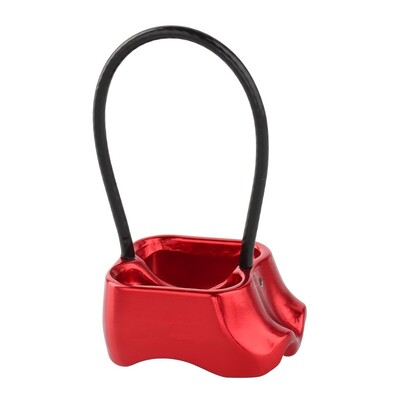 Klinšu kāpšanas ATC Descender alumīnija 25kN iekštelpu kāpšanas sienas aizsargs āra nolaišanās alpīnisma takelāžas aprīkojums