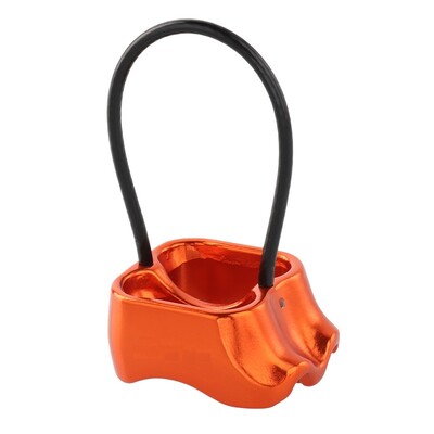 Klinšu kāpšanas ATC Descender alumīnija 25kN iekštelpu kāpšanas sienas aizsargs āra nolaišanās alpīnisma takelāžas aprīkojums