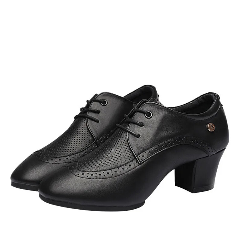 Naiste keskmise kontsaga ladina tantsujalatsid ballisaalid, tüdrukud, kaasaegsed džässitantsukingad, valged mustad salsatantsukingad õpetajakingad