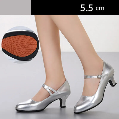 Dámske štandardné tanečné topánky na vysokom podpätku, dámske dievčenské spoločenské tanečné topánky s mäkkou podrážkou, moderné tanečné topánky na salsu a latino topánky.