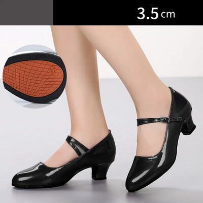 Dámske štandardné tanečné topánky na vysokom podpätku, dámske dievčenské spoločenské tanečné topánky s mäkkou podrážkou, moderné tanečné topánky na salsu a latino topánky.