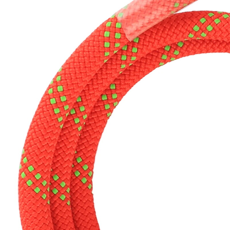 Klinšu kāpšanas štrope 10,5 mm statiskā virve, 20 kN aizsargājoša acs pret aci, iepriekš sašūta auklas cilpas strope alpīnisma āra aprīkojums