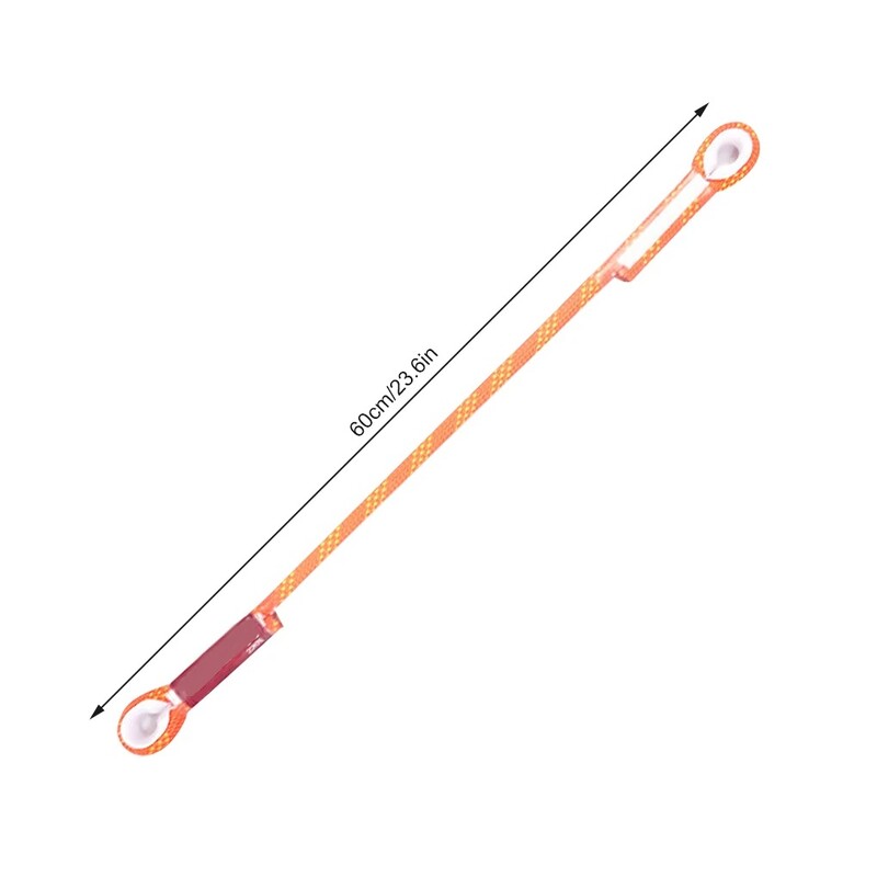 Klinšu kāpšanas štrope 10,5 mm statiskā virve, 20 kN aizsargājoša acs pret aci, iepriekš sašūta auklas cilpas strope alpīnisma āra aprīkojums