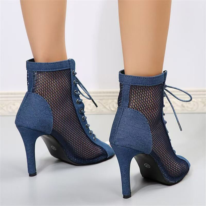 Dámske tanečné topánky, jazzové tanečné topánky, latinskoamerické tango, spoločenské tanečné topánky, swingové topánky s rybími ústami, gladiátorské sandále na vysokom podpätku