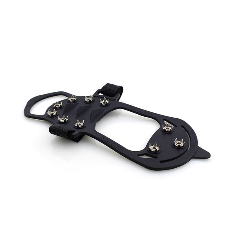 S-XL 10 smeigių Neslystantis ledo sniego griebtuvas smaigalys žieminiai laipiojimo batai neslystantys ledo rankenos batams batams sniego segtukai.