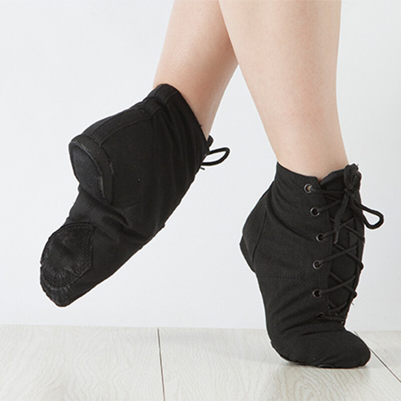 Moteriški Batai Minkštas Padas Drobiniai Jazz Batai Šokių Batai Vaikams Moteriški Batai Balerina