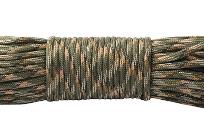 GEGEDA Paracord 550 Snur de parașuta Snur Cort Cort Guyline Mil Spec Type III 7 Toroane 50FT 100FT pentru drumeții Camping