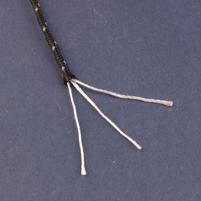 GEGEDA 2 mm atspindintis „Paracord“ 3 vijų „Paracord“, skirtas išgyvenimui, parašiutui skirta virvelė, kempingas