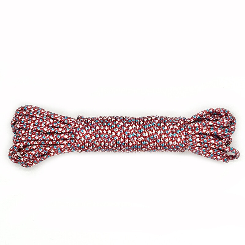 Paracord 2mm vienas stovas Šerdys Paracord virvė Cuerda Escalada Paracorde apyrankės Paracord virvelė papuošalams gaminti mišrios spalvos