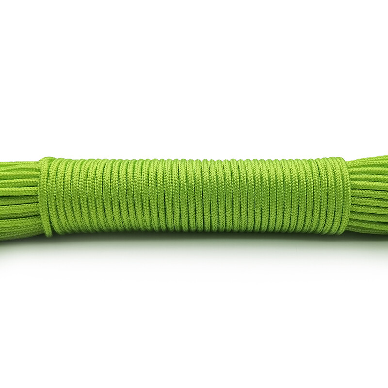 Priemer 2 mm 100 metrov DeepRed lano padák šnúra na krk lano lezenie kempingové vybavenie prežitie paracord náramok