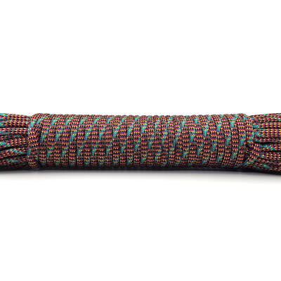 Aukštos kokybės 31 metras 100 pėdų Paracord 550 III tipo 9 stovas Paracord laidinis lynas Išgyvenimo rinkinys Didmeninė prekyba žygiams kempingams