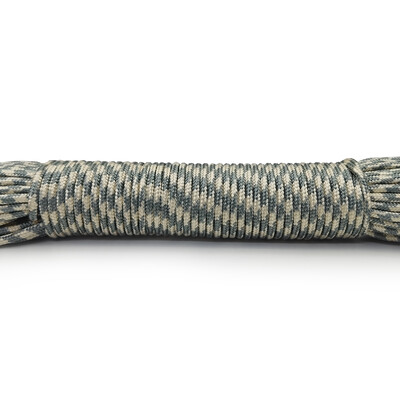 100 metrų 328 pėdų Paracord 3 mm vienas stovas Šerdys Paracord išgyvenimui Parašiuto Virvelė Kempingas Laipiojimas Stovyklavietė Žygiai virve