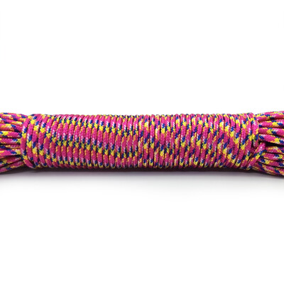 100 metrų 328 pėdų Paracord 3 mm vienas stovas Šerdys Paracord išgyvenimui Parašiuto Virvelė Kempingas Laipiojimas Stovyklavietė Žygiai virve