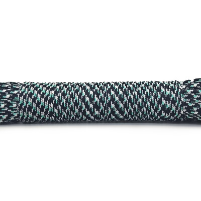 31 metras 100 pėdų skersmuo 3 mm vieno stovo šerdies lynas, skirtas išgyvenimui Parašiuto virvelė Palapinės virvė, skirta žygiams, stovyklavimui