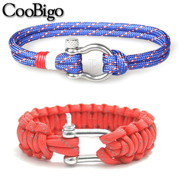 1 τεμ. Reflective Paracord Rope Dia.4mm for Survival Parachute Cord Lanyard Camping Climbing Camping Rope Σχοινάκι πεζοπορίας