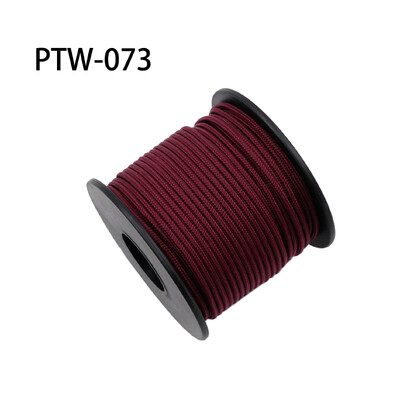 New Mil Spec Type I 3 toroane Miez 100 picioare (31 m) Snur de supraviețuire în aer liber Parașuta Snur Paracord cu diametru de 2 mm Bobină de micro cablu