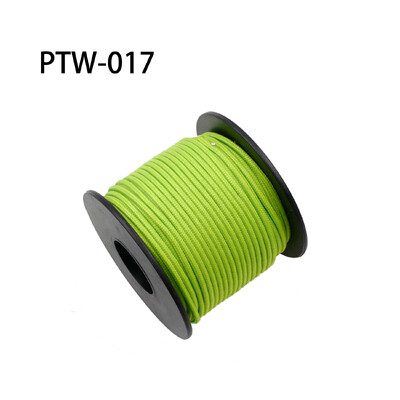 New Mil Spec Type I 3 toroane Miez 100 picioare (31 m) Snur de supraviețuire în aer liber Parașuta Snur Paracord cu diametru de 2 mm Bobină de micro cablu