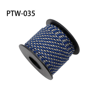 New Mil Spec Type I 3 toroane Miez 100 picioare (31 m) Snur de supraviețuire în aer liber Parașuta Snur Paracord cu diametru de 2 mm Bobină de micro cablu