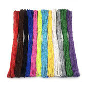 Priemer 1,5 mm Paracord Camping Clothesline Taktický náramok Doplnok Náramok Náhrdelník Lano na šperky Korálkový náramok