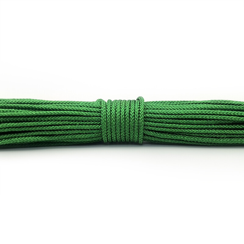 Priemer 1,5 mm Paracord Camping Clothesline Taktický náramok Doplnok Náramok Náhrdelník Lano na šperky Korálkový náramok