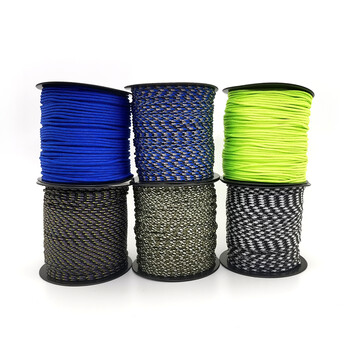 100 μέτρα Paracord 2mm Σχοινί 1 σκέλος Paracorde Outdoor Survival Εξοπλισμός Ρούχα DIY Βραχιόλι Χονδρική