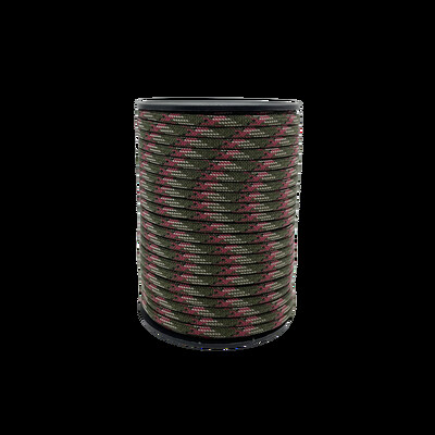 30 50 M skersmuo 4 mm 9 gyslų 550 Paracord laidas, skirtas išgyventi lauko kempinguose.