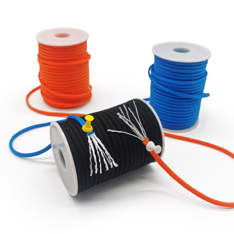 30M 550 standardne 7-südamikuline paracord-köis, 4 mm välimine langevarjujuhe ellujäämisvarju telgi paelpael
