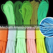 10 m Paracord 550 kempingo išgyvenimo švytinčios virvės diržas EDC švytintis parašiutas 9 dalijami lauko laido priedai Laipiojimo žygiai