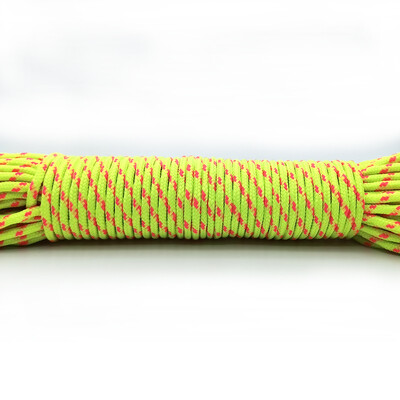 3 mm laido virvė parašiuto virvė, skirta laipiojimo išgyvenimo įrangai.
