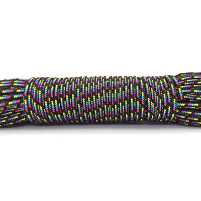 3 mm laido virvė parašiuto virvė, skirta laipiojimo išgyvenimo įrangai.
