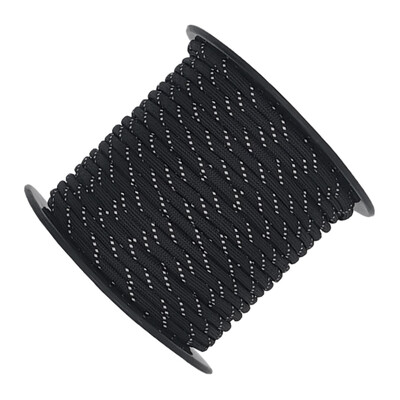 50M daugiafunkcinė lauko 7 gyslų skėčio virvė pinta virvė atspindinti išgyvenimą gelbėjimo skėčio virvė stovyklavimo skėčio virvė