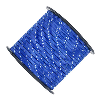 50M daugiafunkcinė lauko 7 gyslų skėčio virvė pinta virvė atspindinti išgyvenimą gelbėjimo skėčio virvė stovyklavimo skėčio virvė