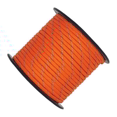 50M daugiafunkcinė lauko 7 gyslų skėčio virvė pinta virvė atspindinti išgyvenimą gelbėjimo skėčio virvė stovyklavimo skėčio virvė